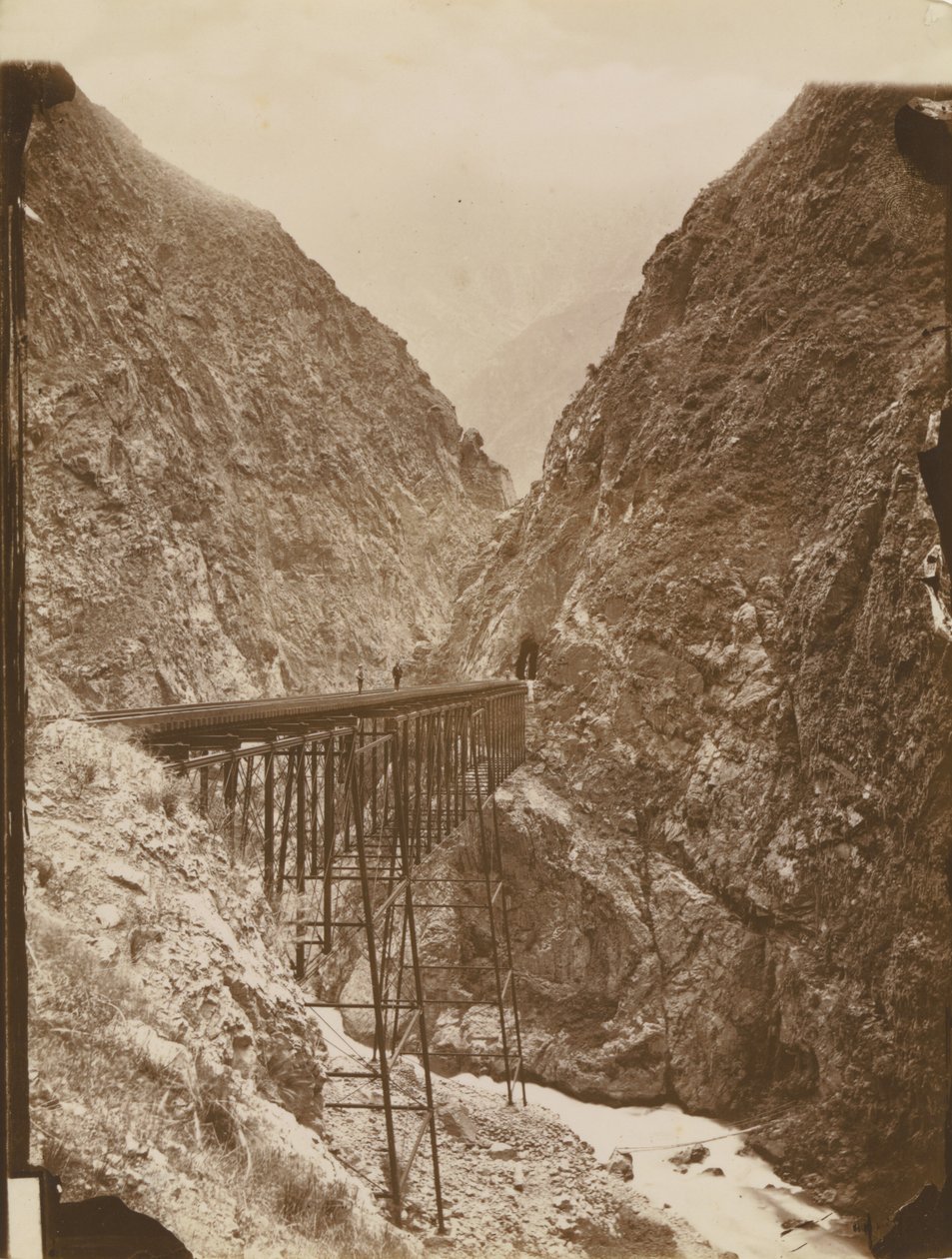 [Infernillo-brug] door William Henry Jackson