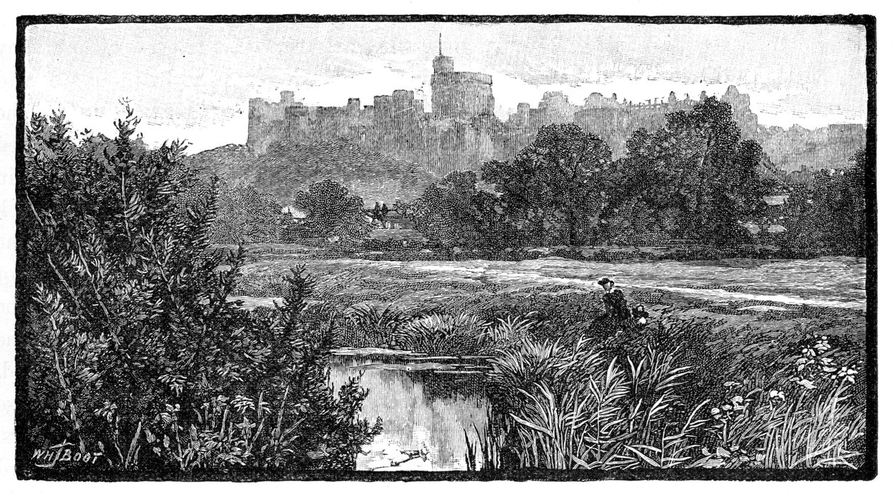 Kasteel Windsor, 1900 door William Henry James Boot
