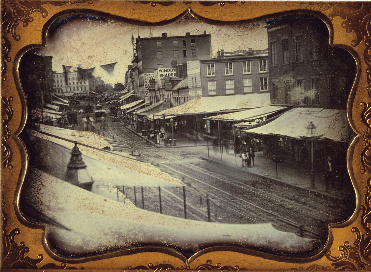 Chatham Square, New York, c.1853 door William Henry Lewis
