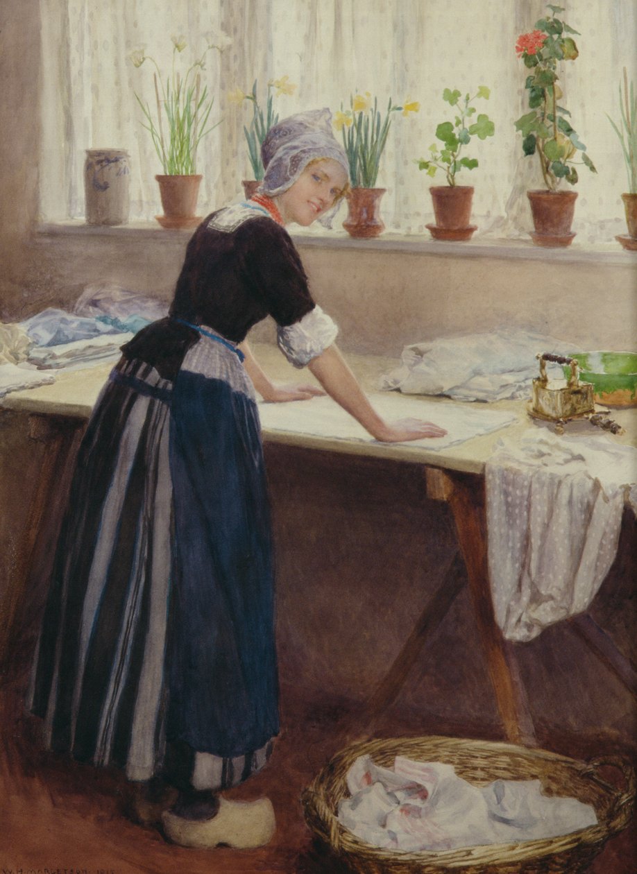 De Wasmeid, 1915 door William Henry Margetson