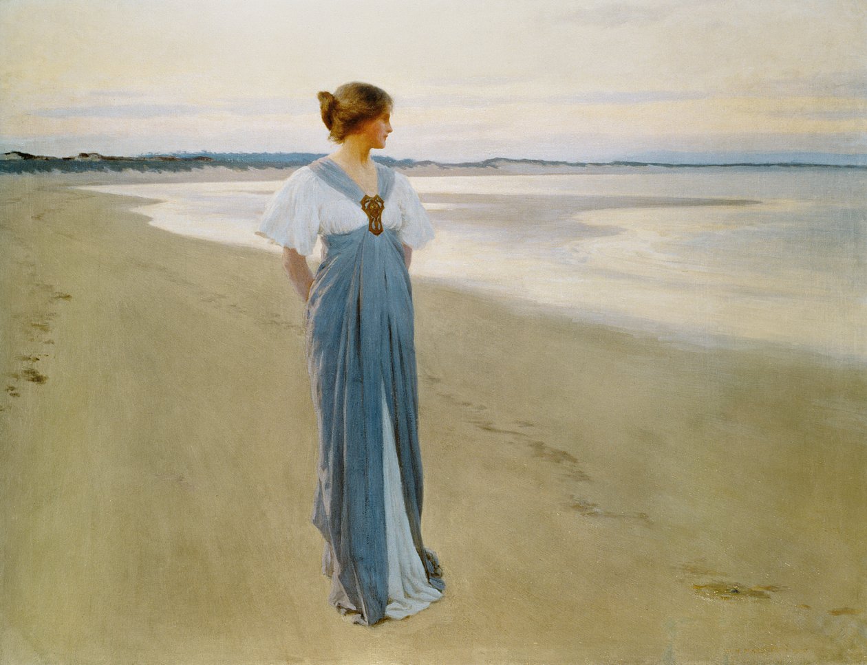 De Kust, 1900 door William Henry Margetson