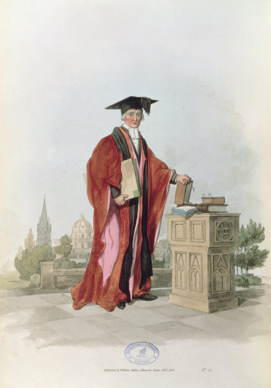 Doctor in de Burgerlijke Rechtspraak aan de Universiteit van Oxford uit 