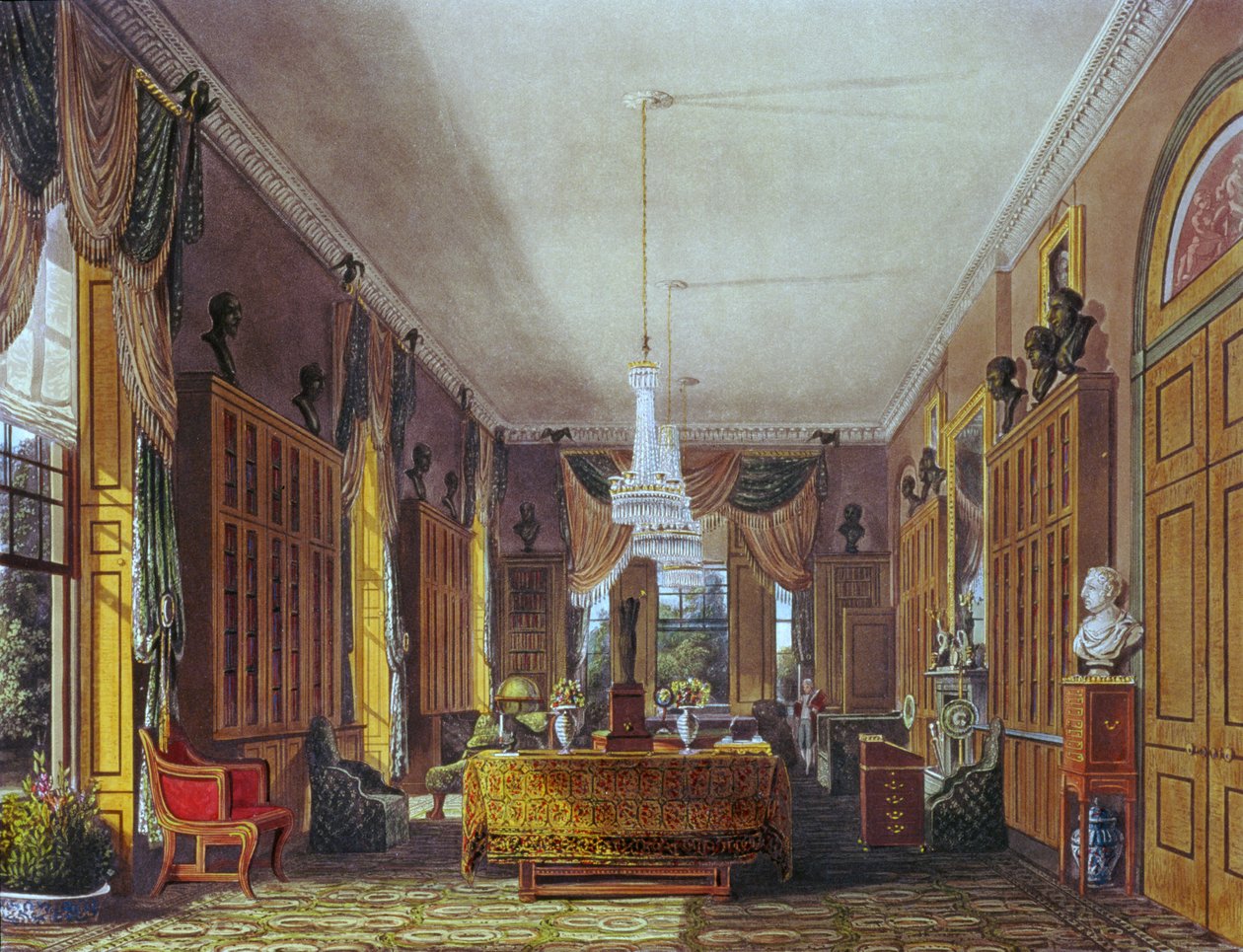De Bibliotheek van de Koningin, Frogmore, Pyne