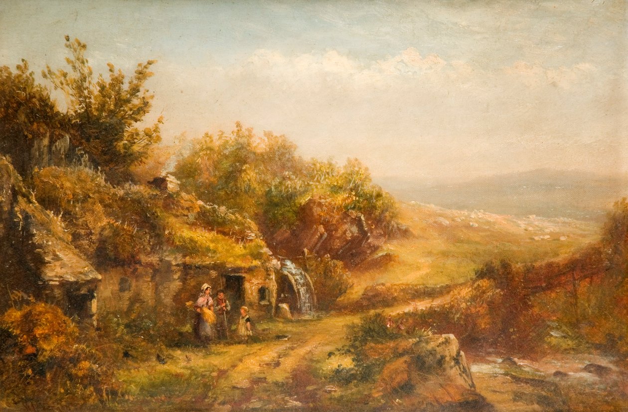 Cottage en Molenrad door William Henry Vernon