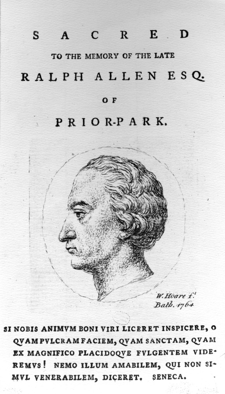 Ralph Allen, 1764 door William Hoare