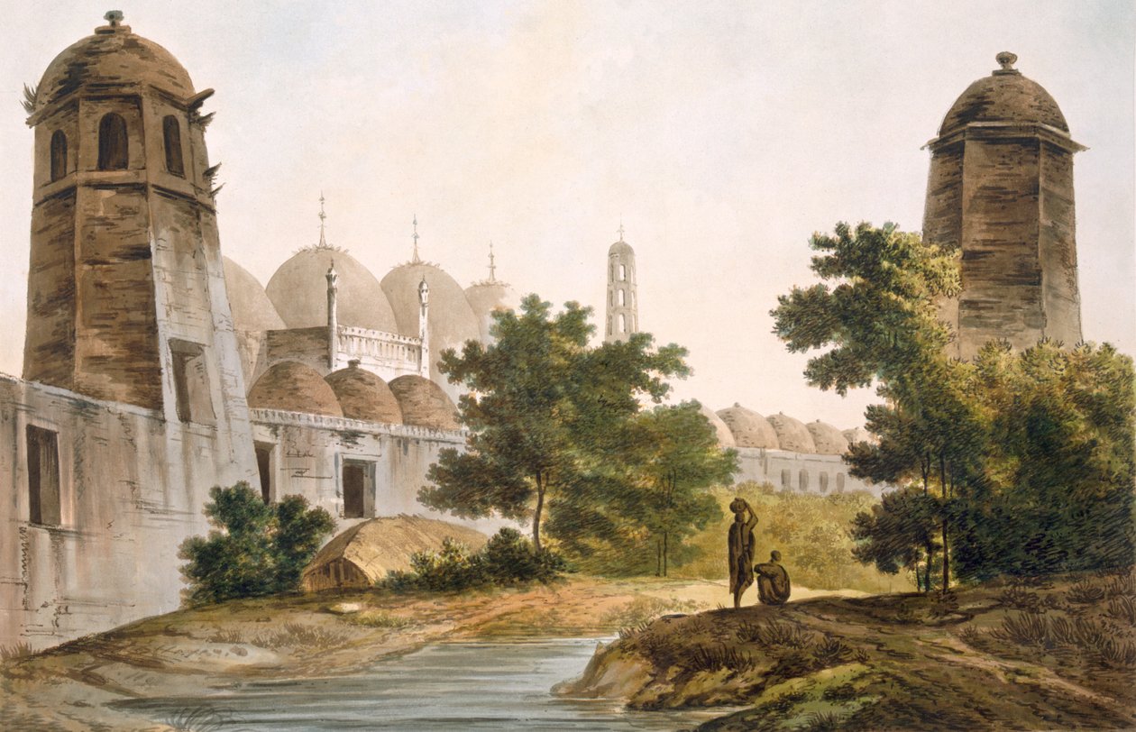 Pl. 41 Een uitzicht op de Cuttera gebouwd door Jaffeir Cawn in Muxadavad, uit 