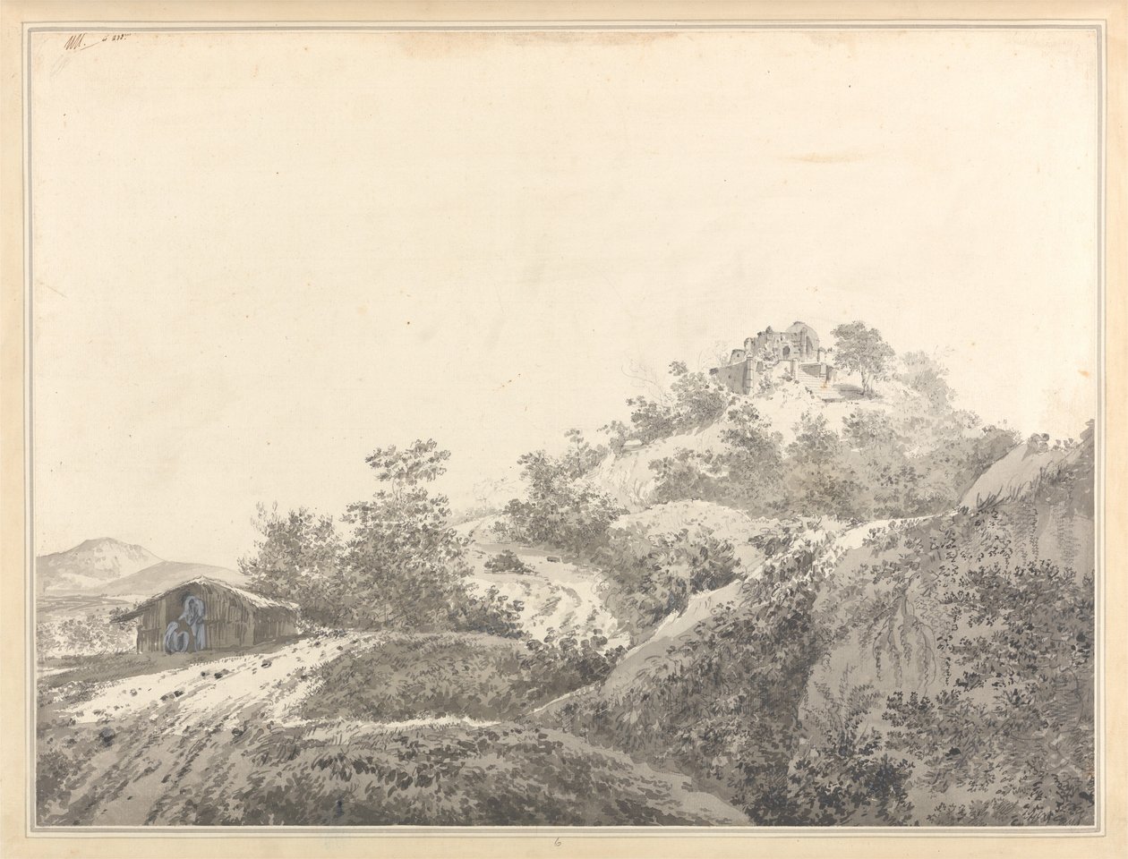 De doorgang van de Sicri-kloof [Sakrigali] vanuit Bengalen, bij het binnengaan van de provincie Bahar [Bihar] door William Hodges