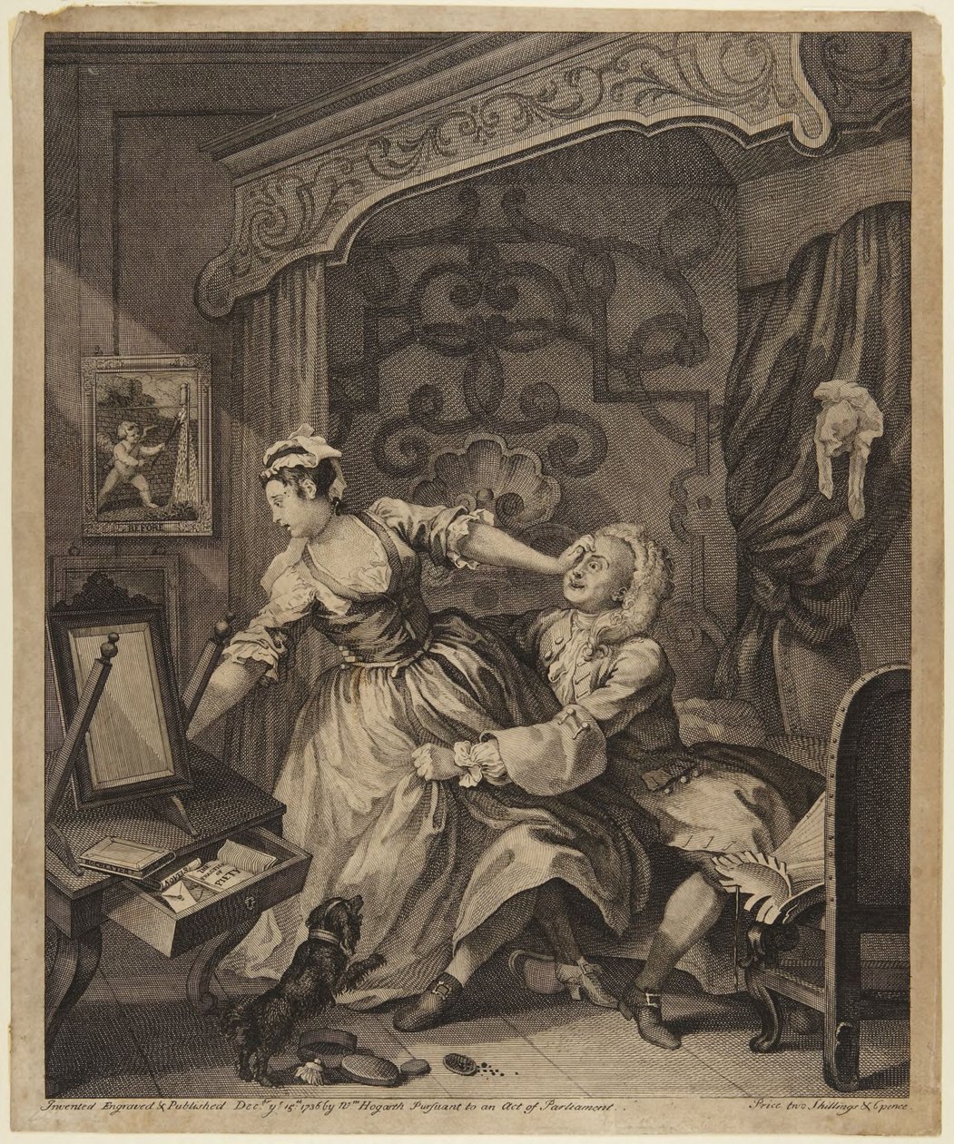 Daarvoor door William Hogarth