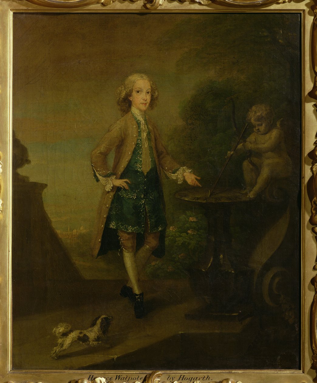 Horace Walpole, 10 jaar oud, 1727-8 door William Hogarth