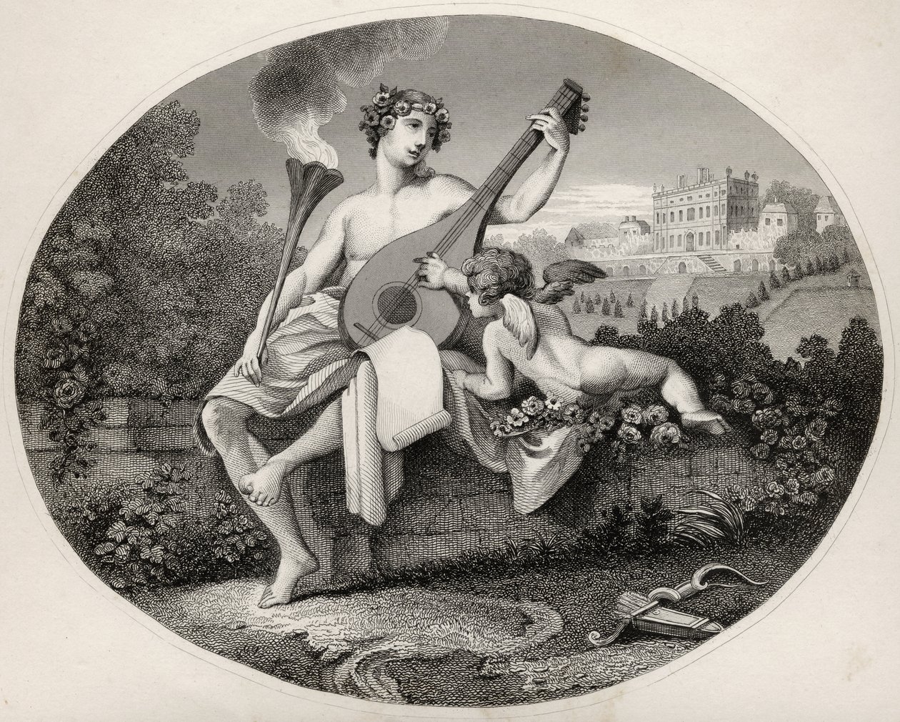 Hymen en Cupido, uit 