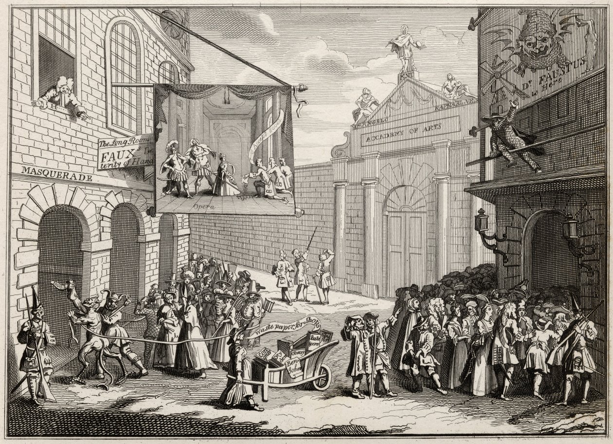 Maskerades en opera