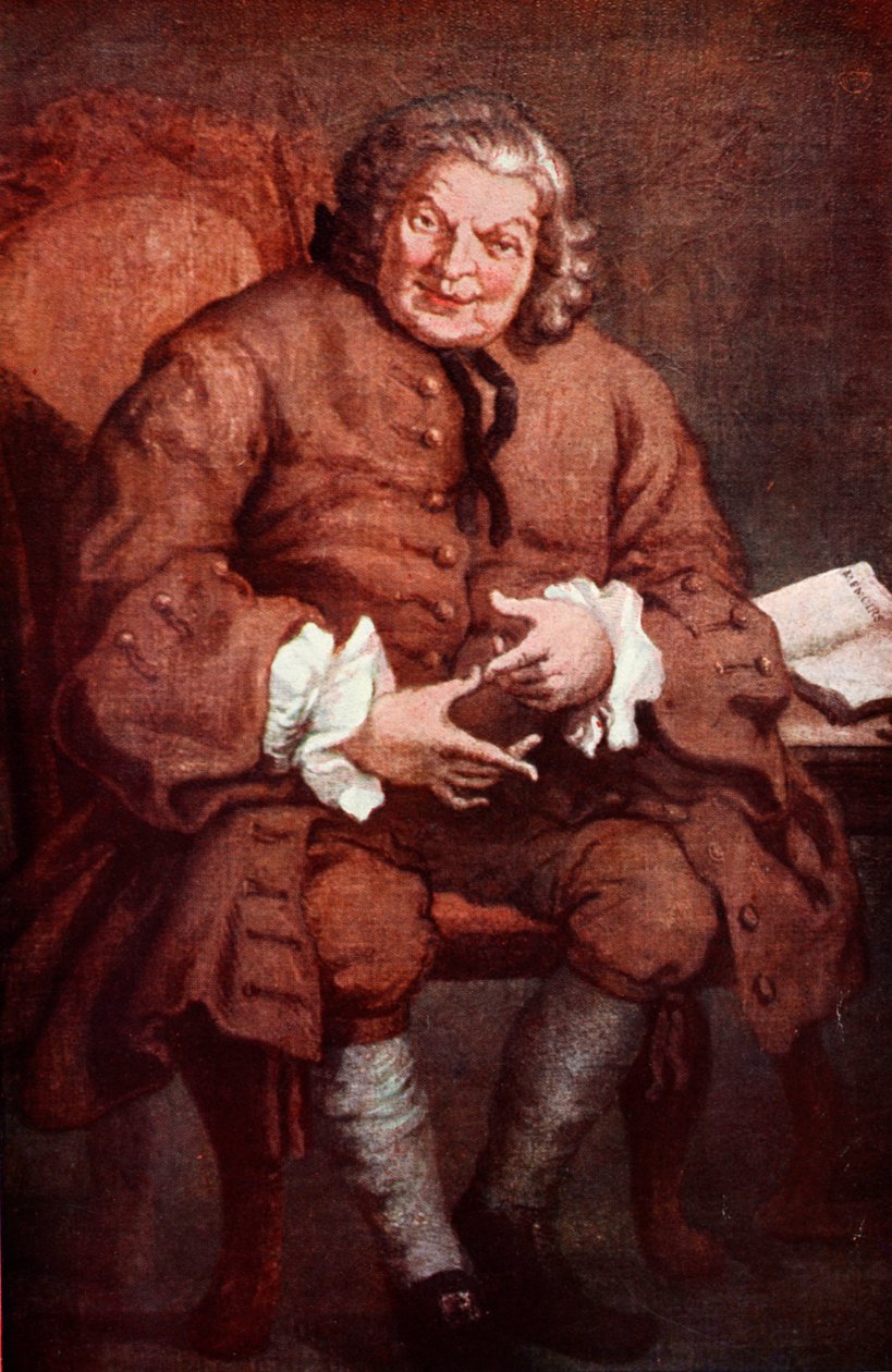 Portret van Simon Fraser, Lord Lovat, illustratie uit 