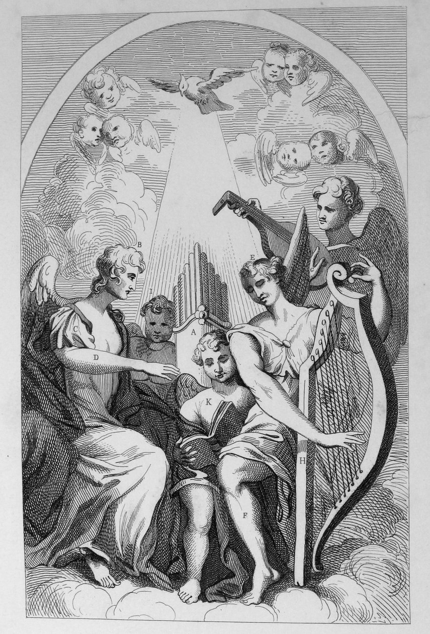 Het altaarstuk van St. Clements Danes, Strand door William Hogarth