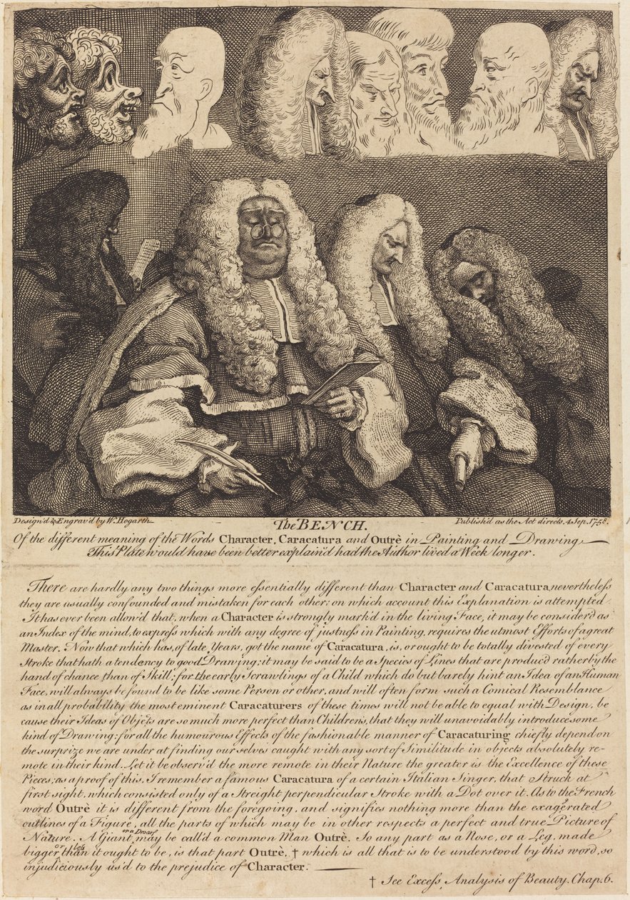 De Bank door William Hogarth