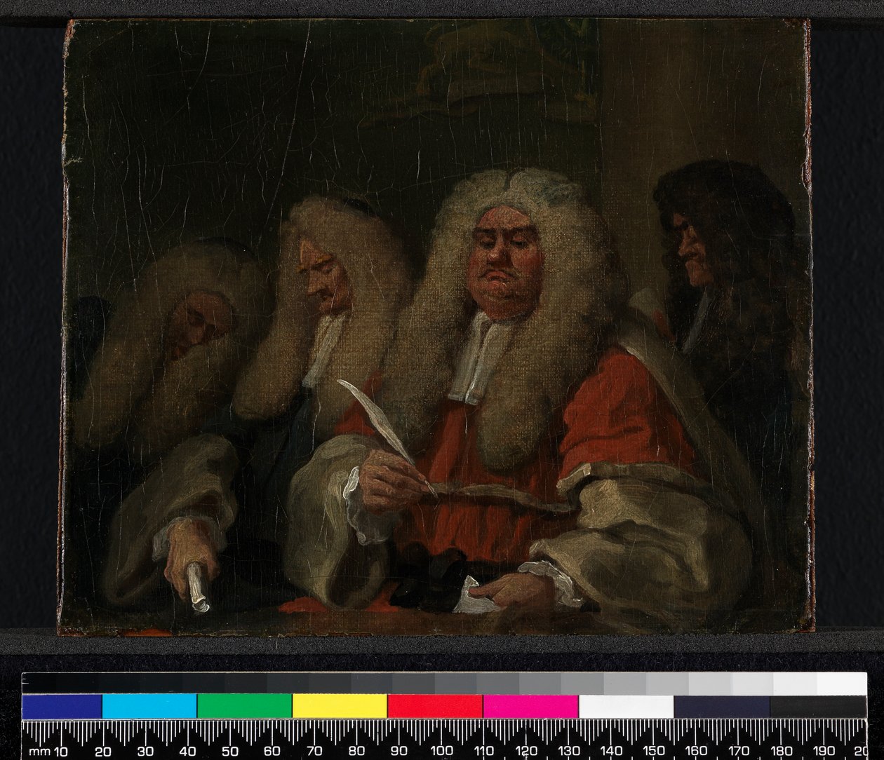 De Bank, 1753-54 door William Hogarth