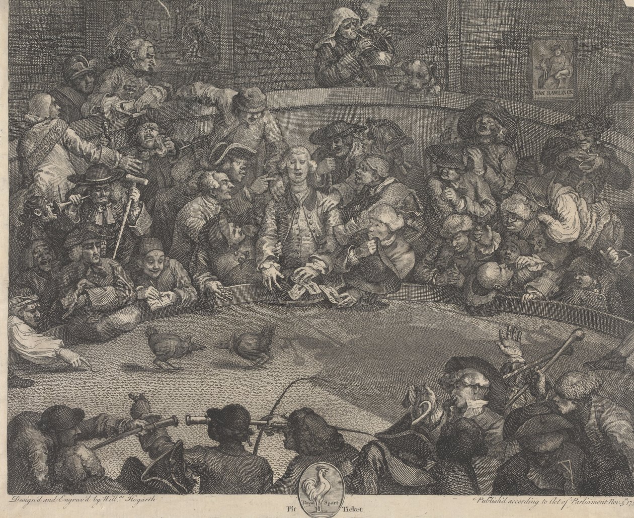 De cockpit door William Hogarth