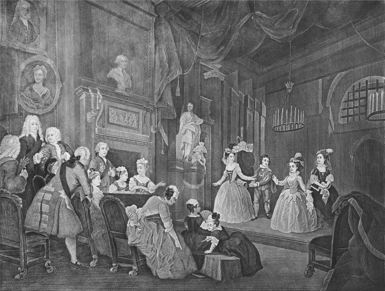 De Indiase keizer, gegraveerd door Robert Dodd door William Hogarth
