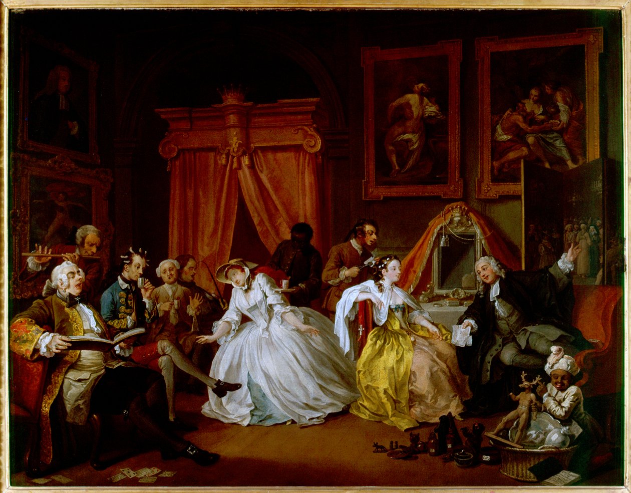 Onbekend schilderij door William Hogarth
