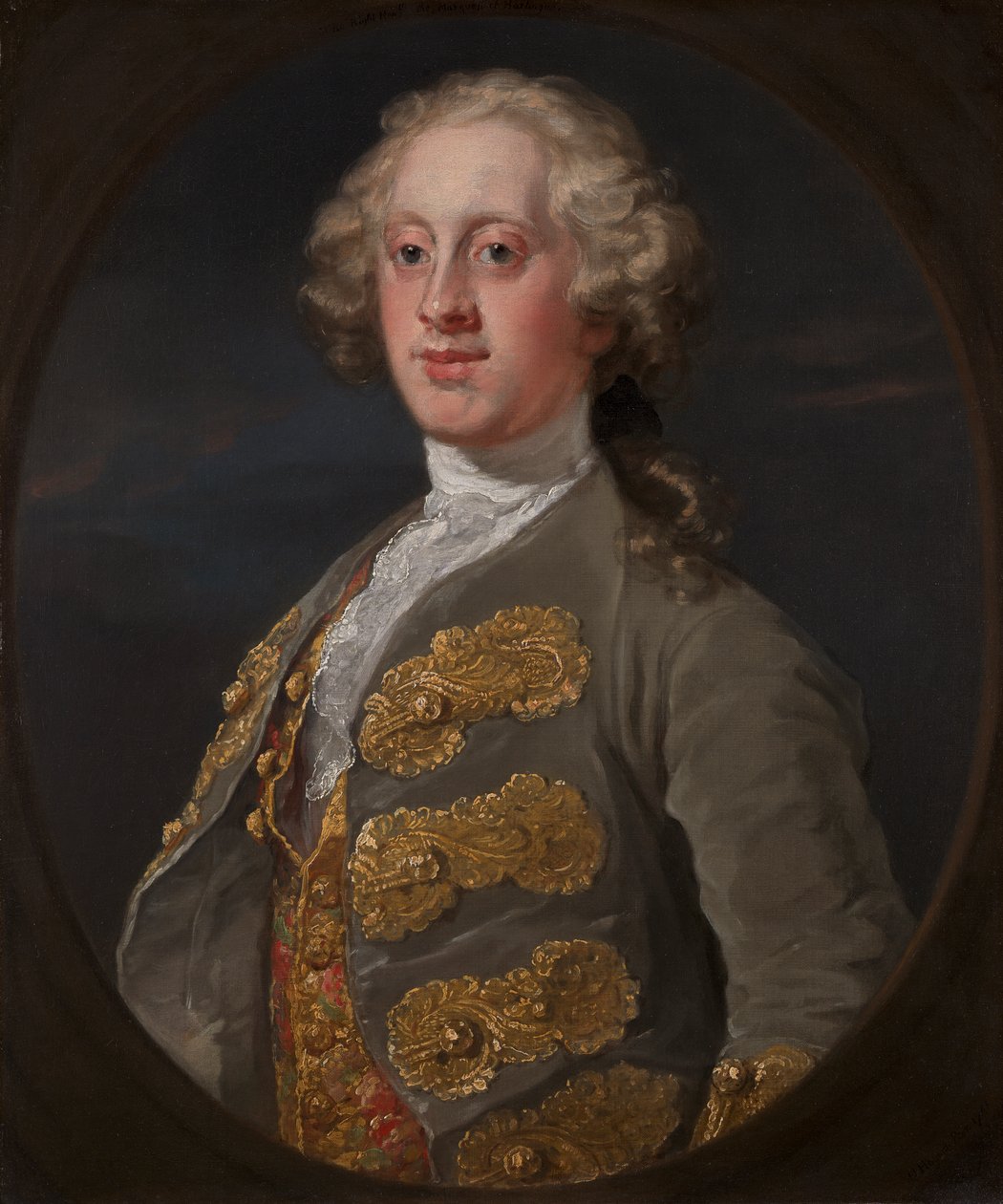 William Cavendish, Markies van Hartington, Later vierde Hertog van Devonshire door William Hogarth