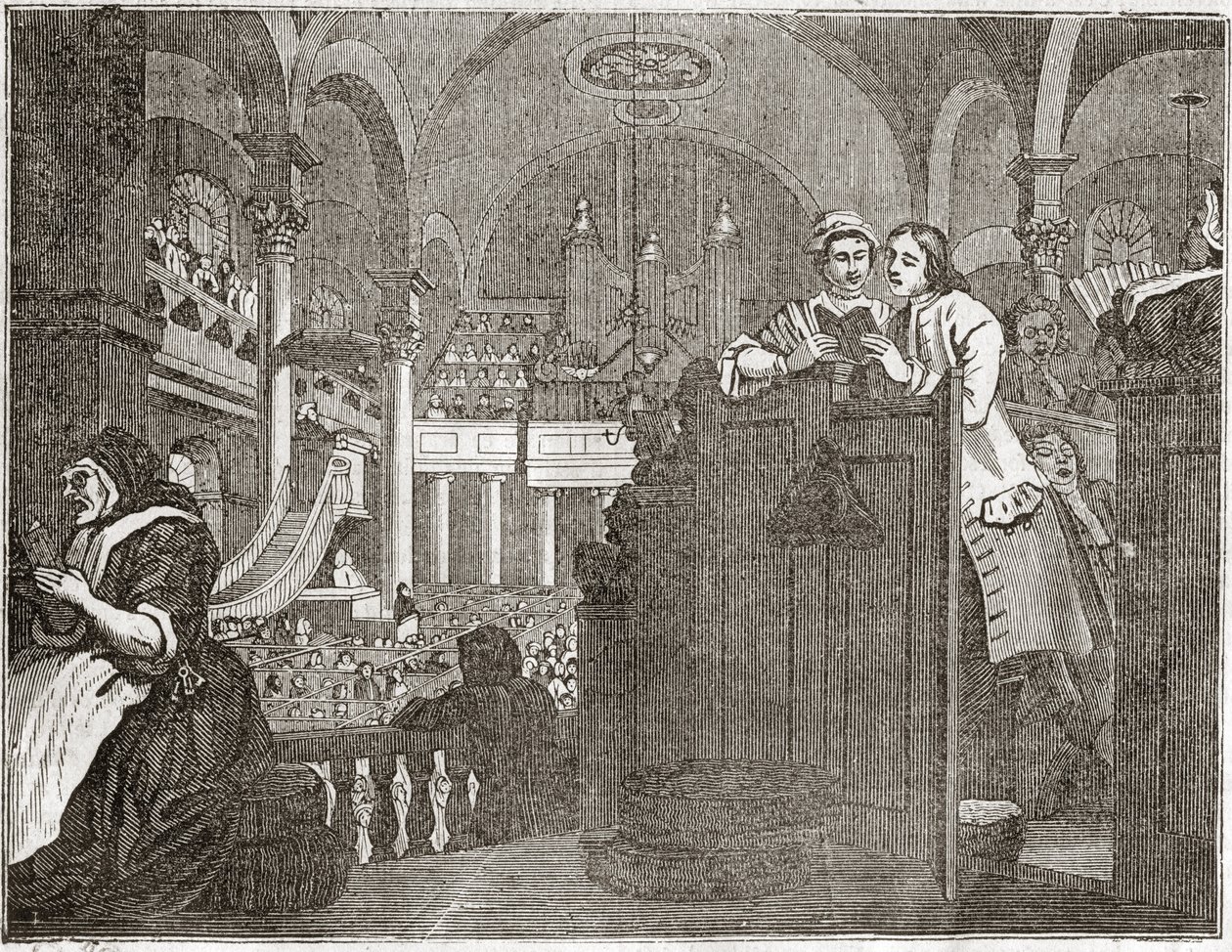 De ijverige leerling die de plicht van een christen vervult, uit de serie 