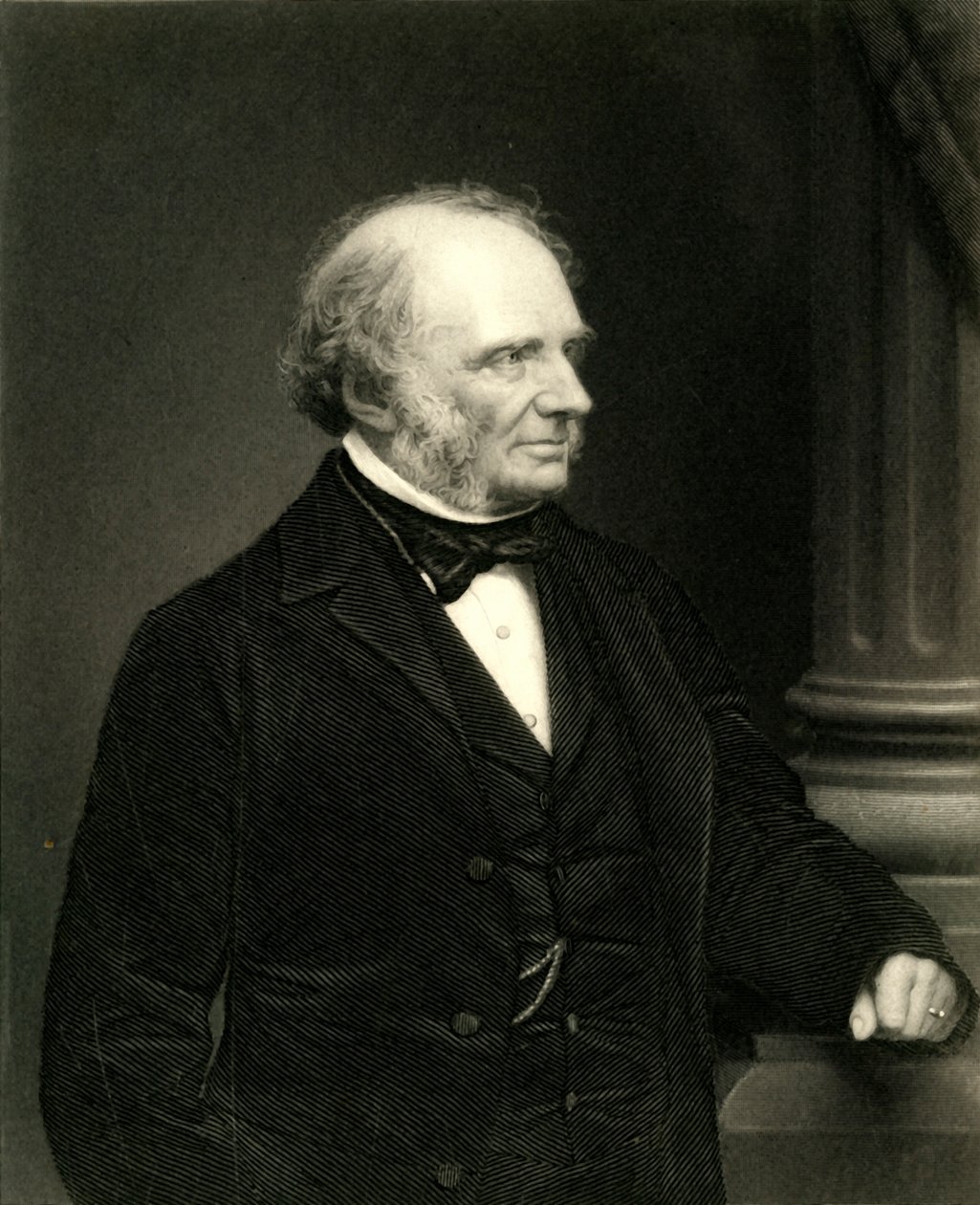 Earl Russell, ca. 1872 door William Holl
