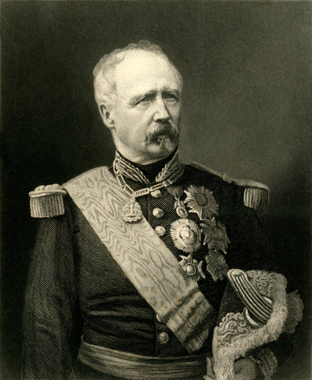 Maarschalk Macmahon door William Holl