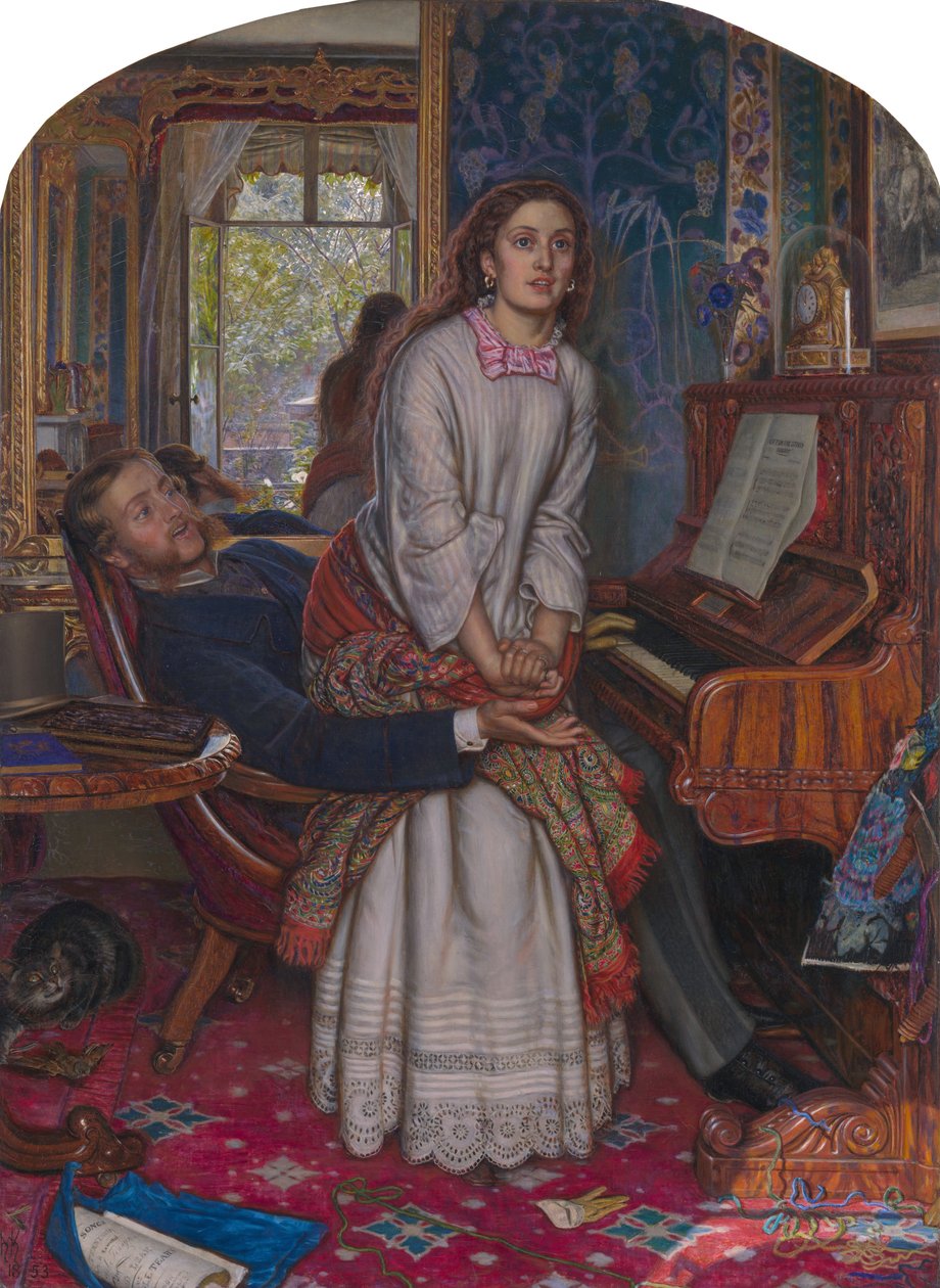 Het ontwakende geweten door William Holman Hunt
