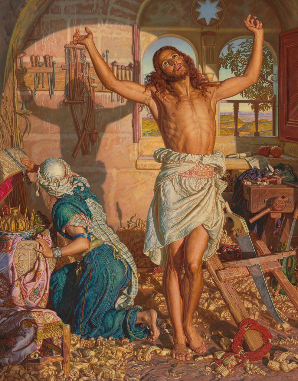 De Schaduw van de Dood door William Holman Hunt