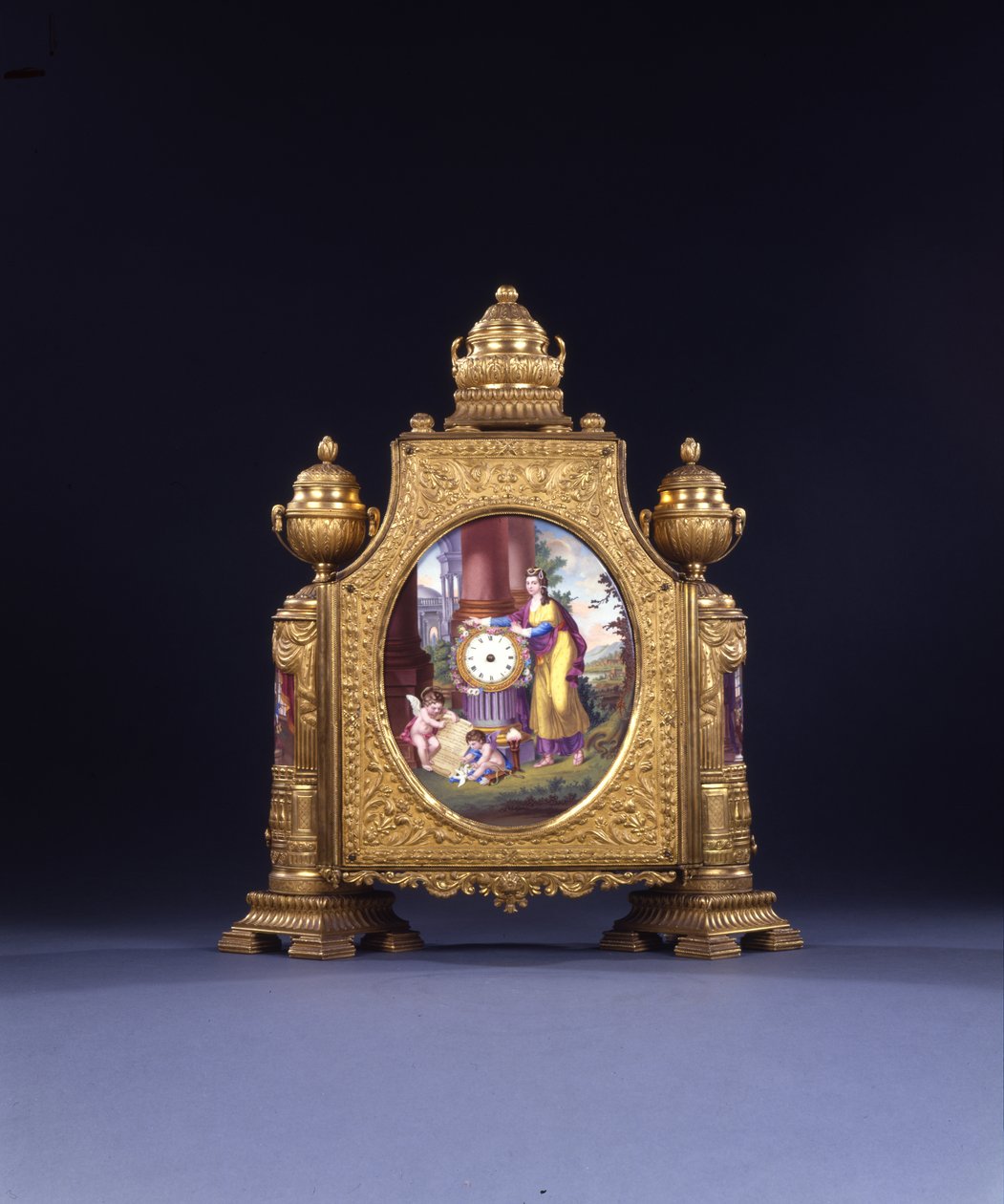 George III schoorsteenklok door William Hopkins Craft