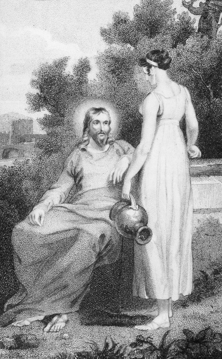 Christus en de Vrouw van Samaria, uit 