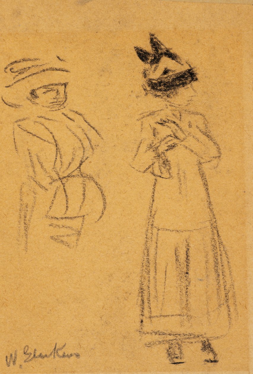 Twee vrouwen door William James Glackens