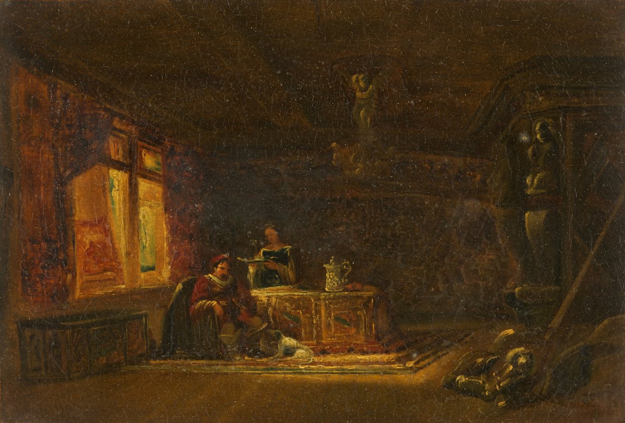 De baroniale hal door William James Muller