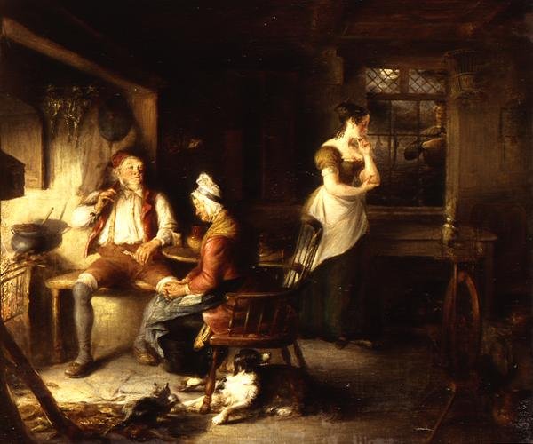 Mijn moeder dommelde voor het vuur door William Kidd