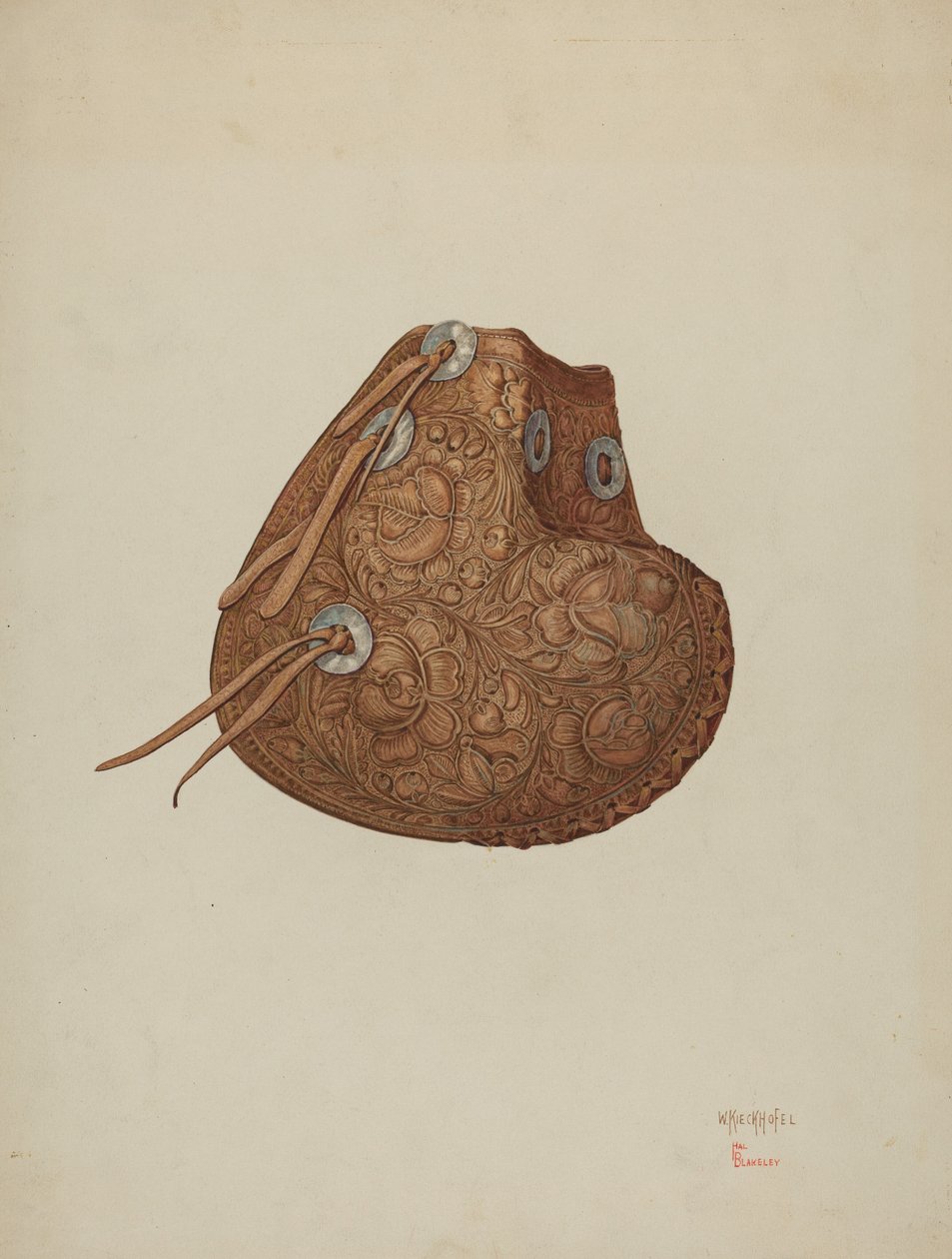 Stijgbeugel, ca. 1939 door William Kieckhofel