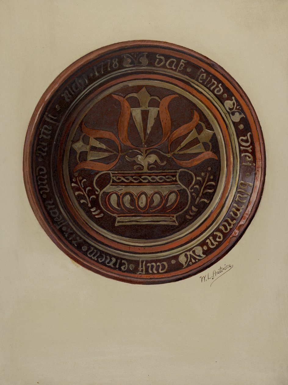 Pa. Duits Schotel door William L Antrim