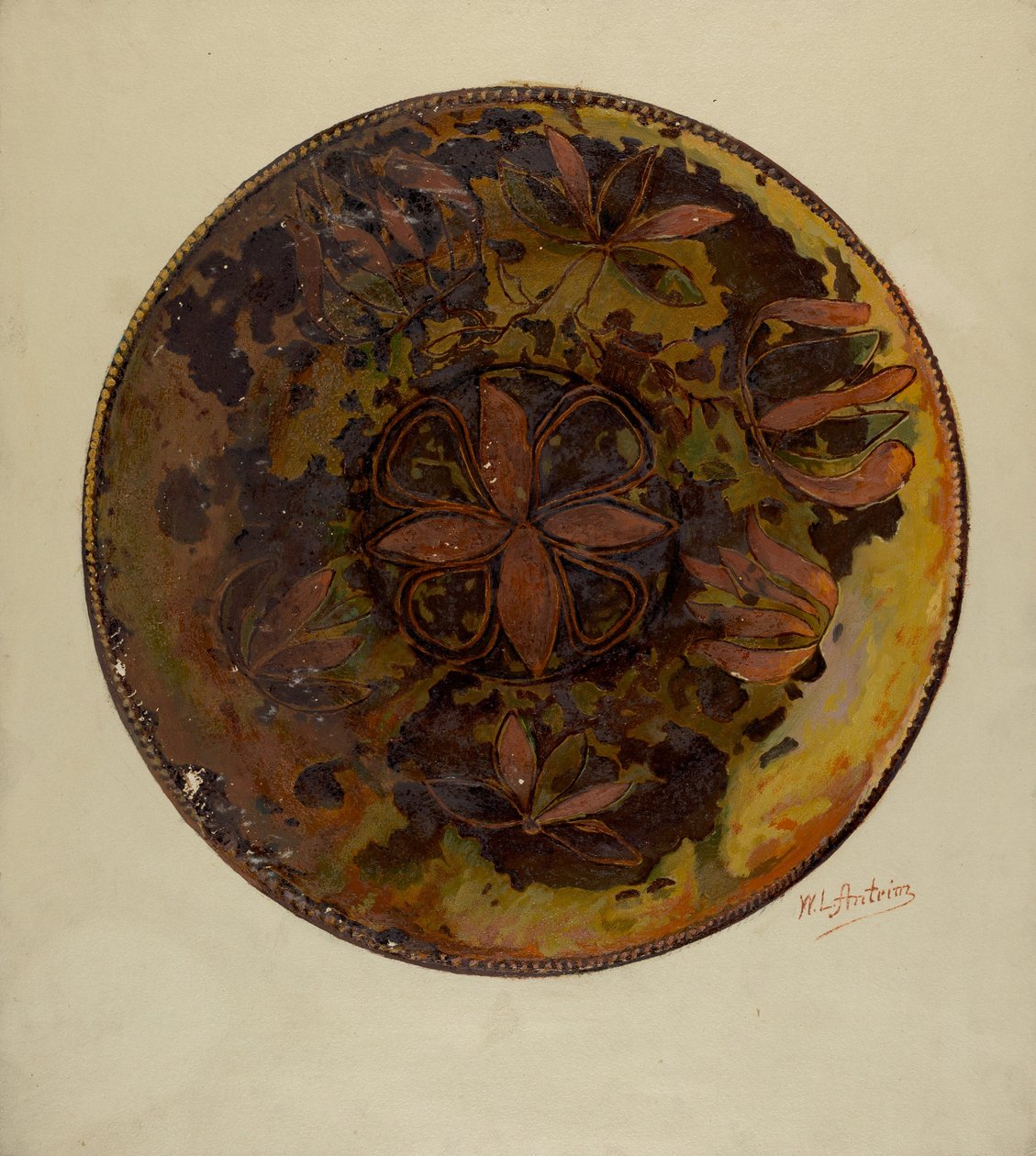 Pa. Duitse plaat door William L Antrim
