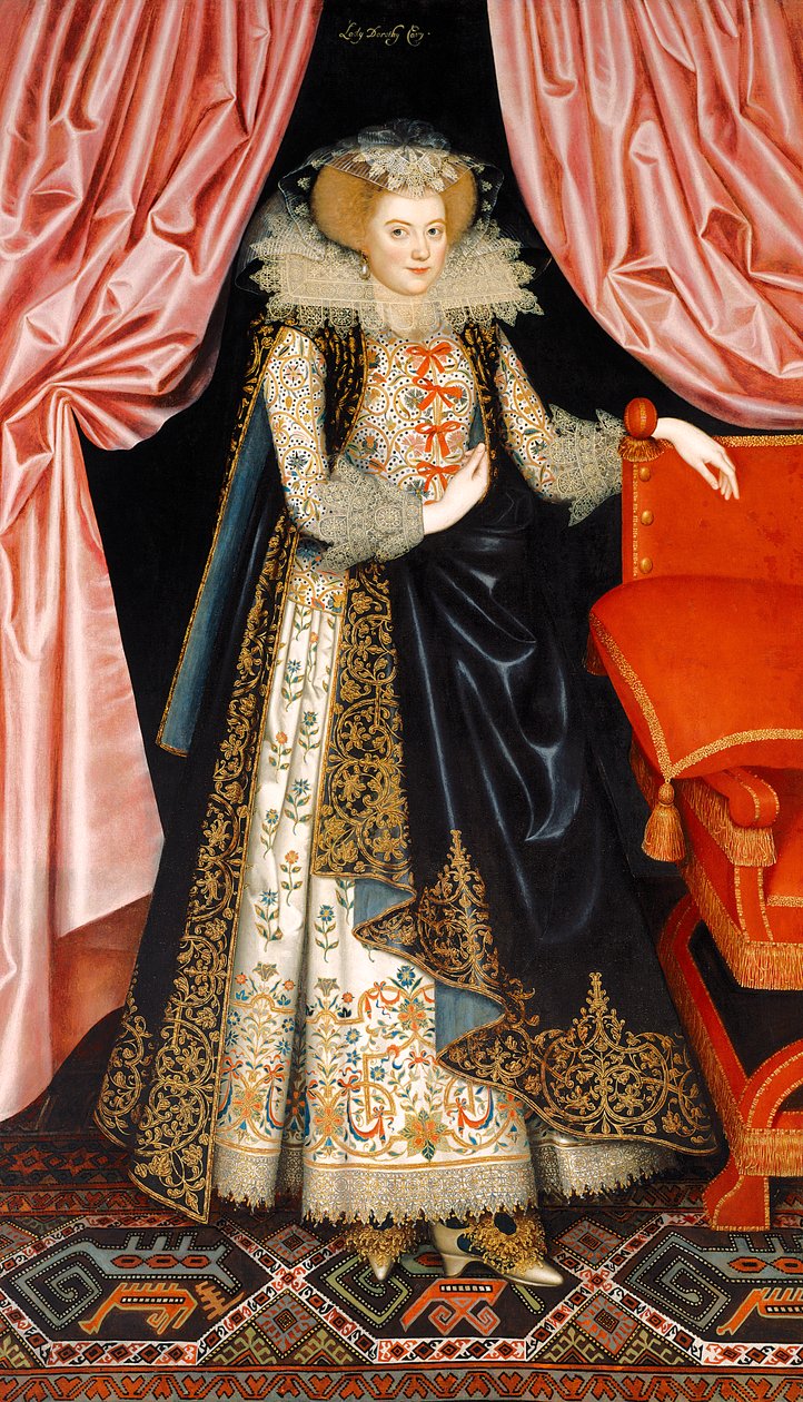 Waarschijnlijk Elizabeth Cary, née Tanfield, c.1615 door William Larkin