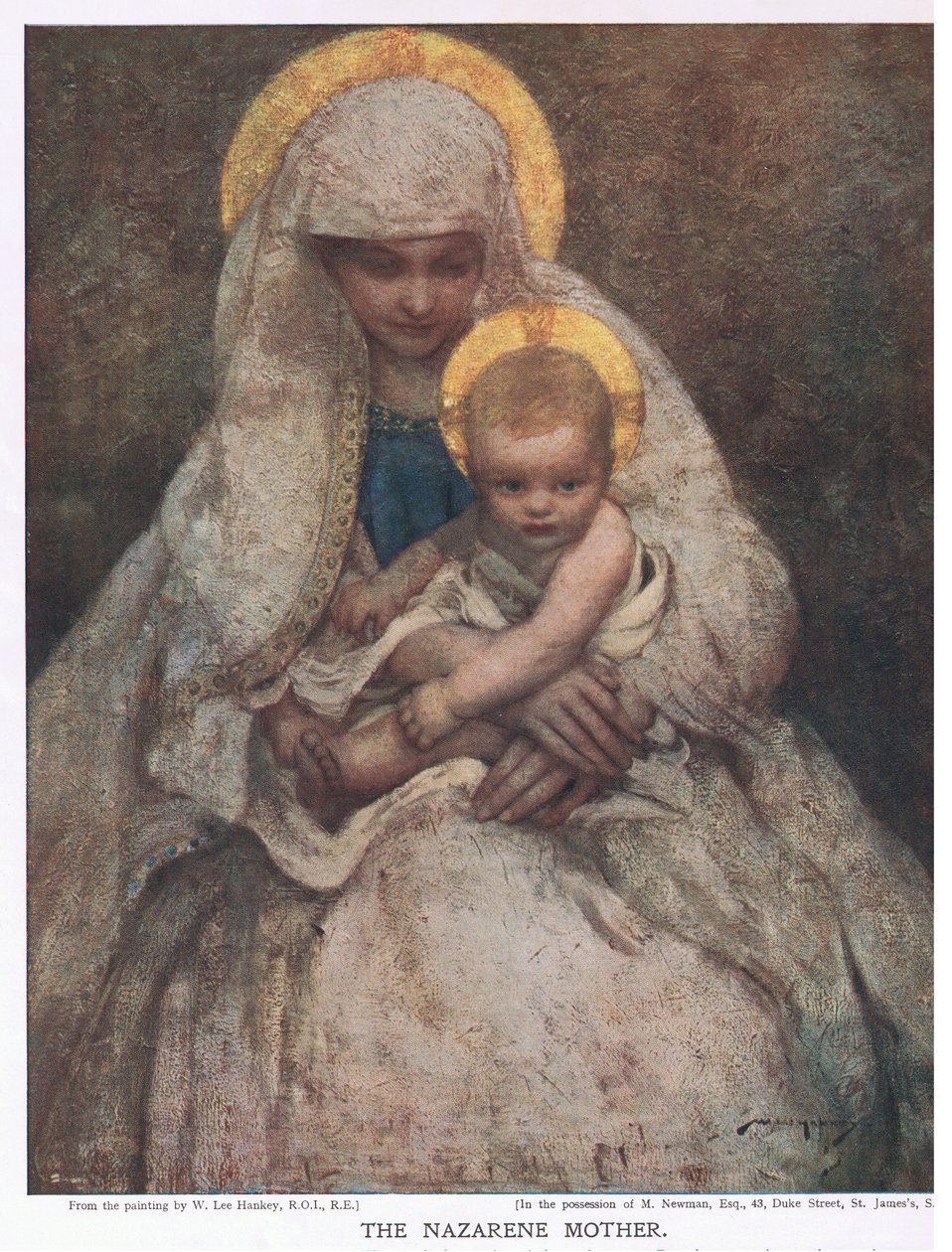 De Nazarener Moeder door William Lee Hankey