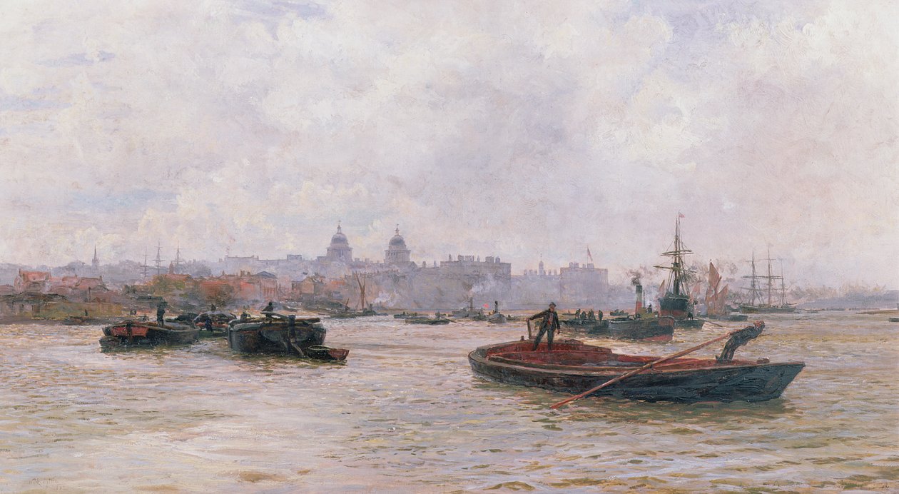 Greenwich Hospital door William Lionel Wyllie