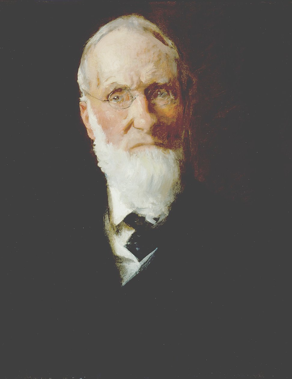 Portret van mijn Vader, David H. Chase door William Merritt Chase