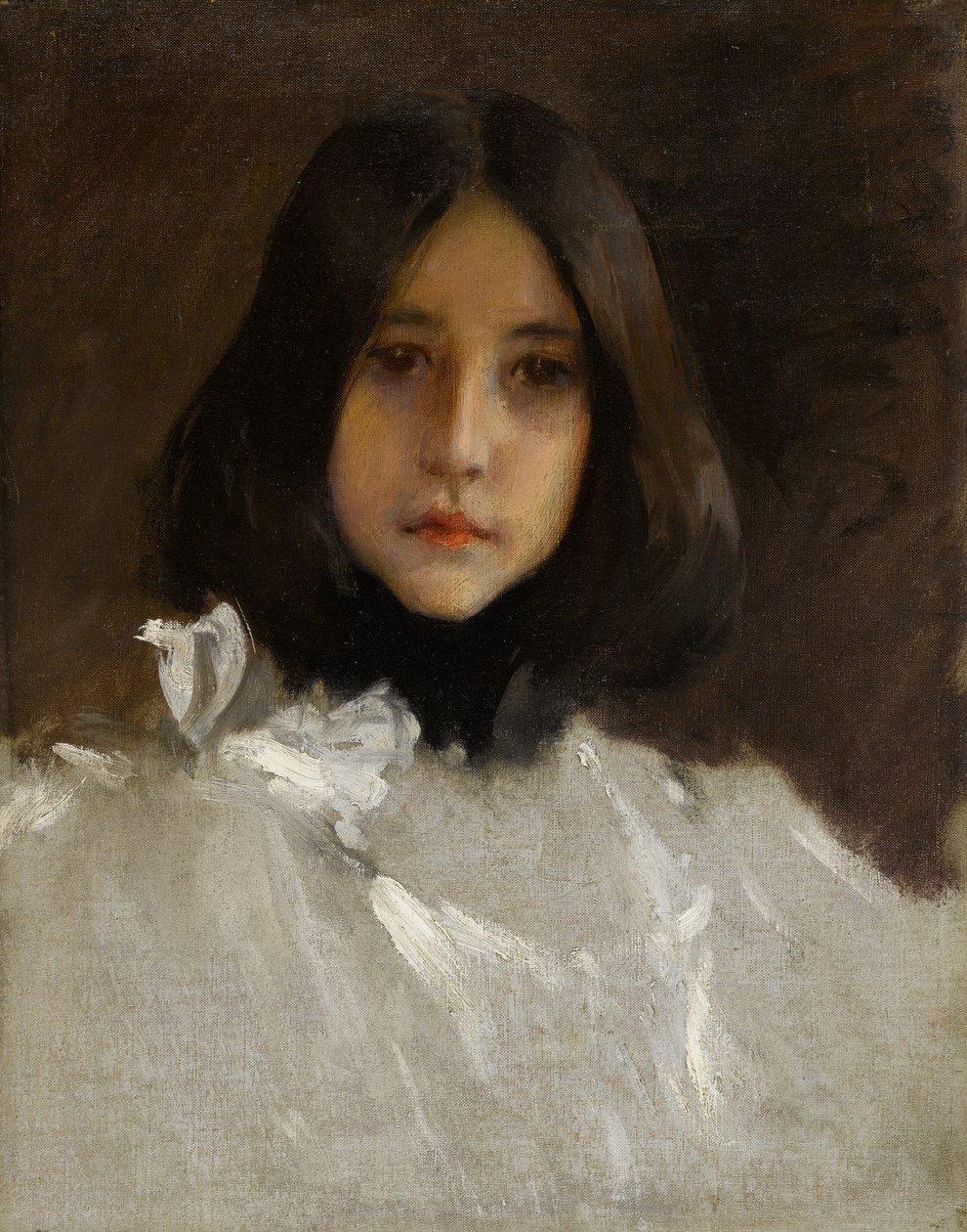 De dochter van de kunstenaar Alice, c.1899 door William Merritt Chase