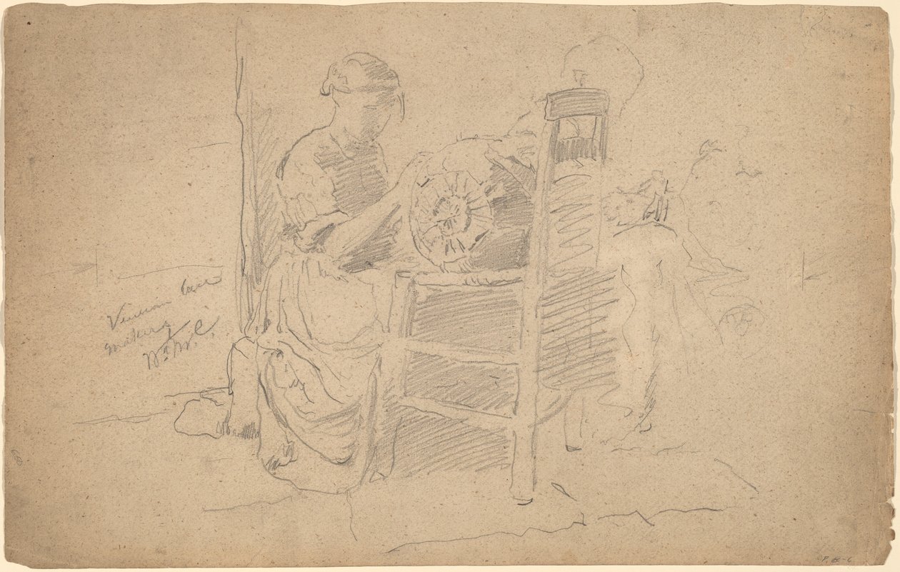 Venetiaans Kant Maken, eind 19e-begin 20e eeuw door William Merritt Chase