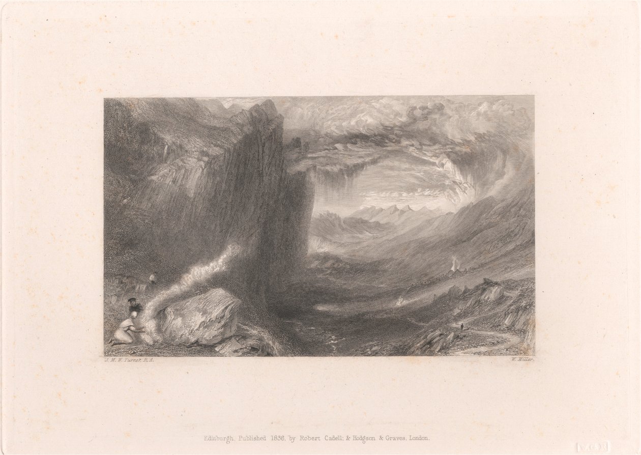 Glen Coe, Schotland door William Miller