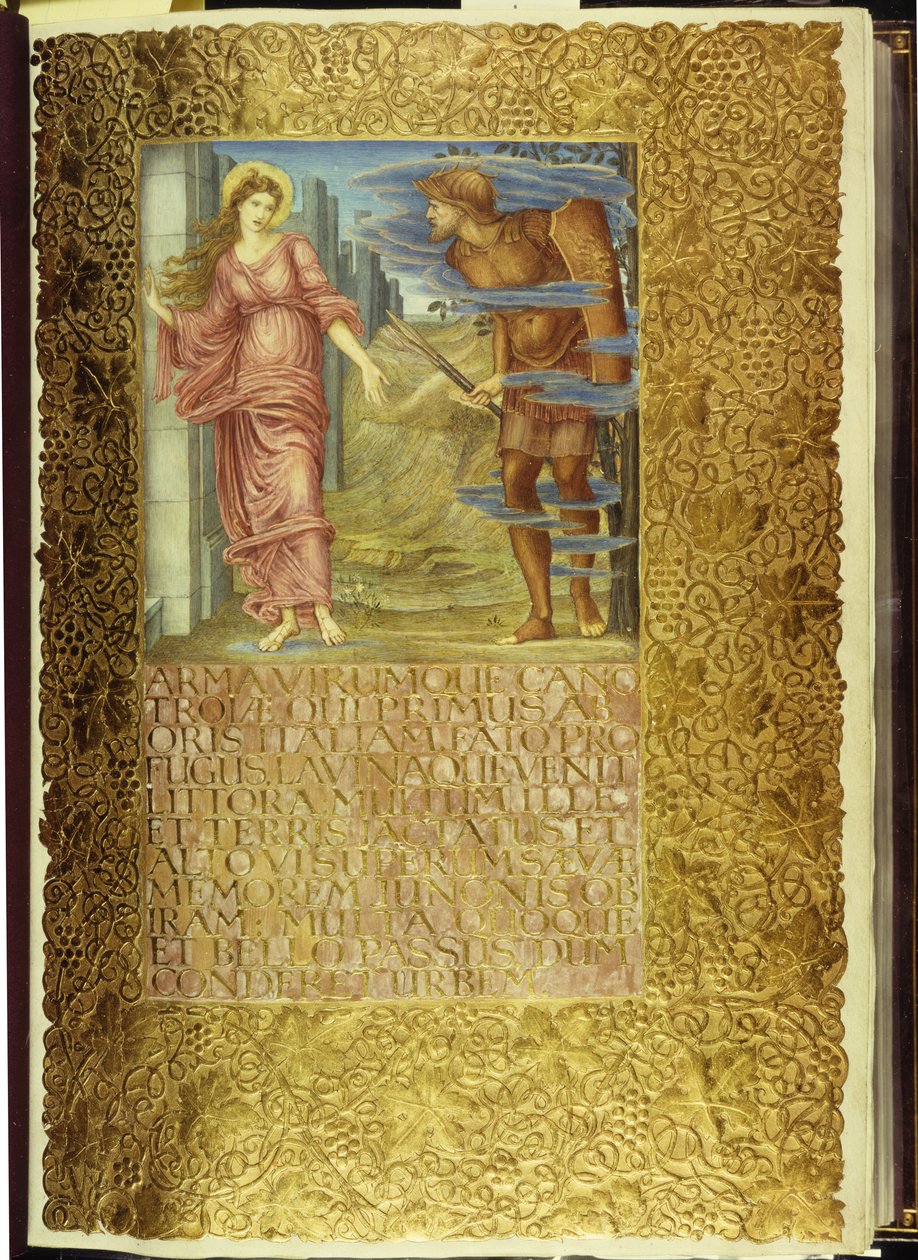 Venus en Aeneas, opening van Boek I van Vergilius