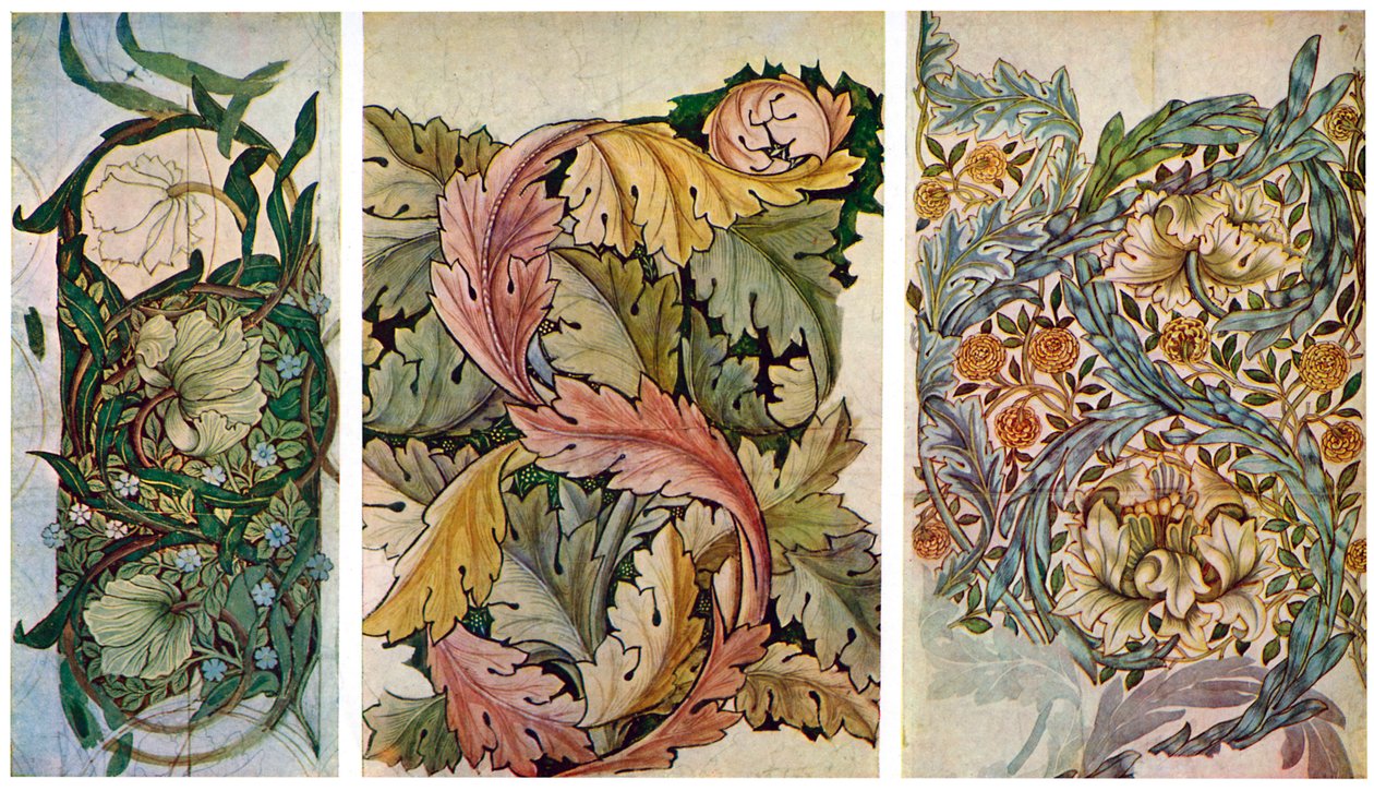Werktekeningen door William Morris 1834-1896, 1934 door William Morris