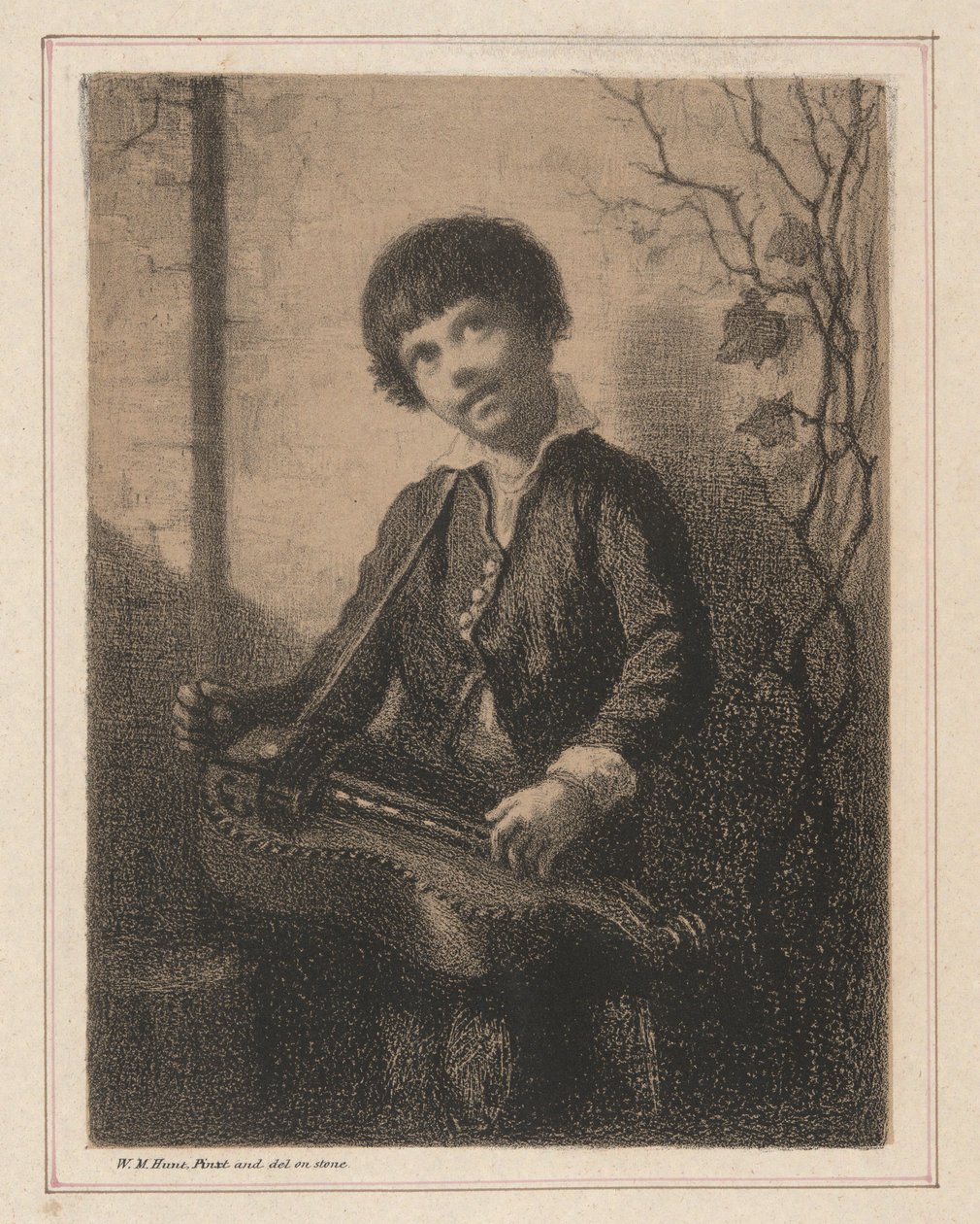 De draailierjongen door William Morris Hunt