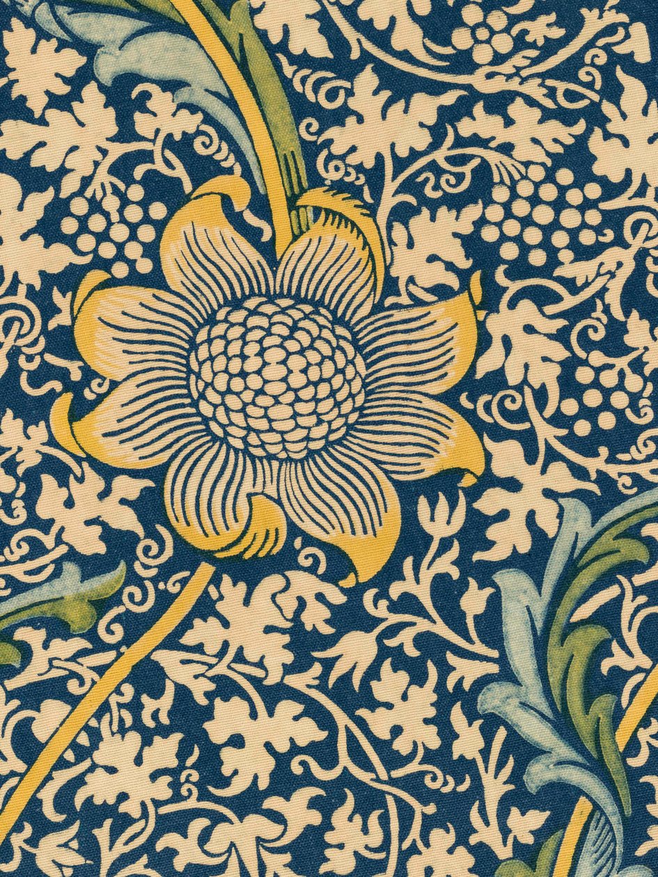 Decoratieve stof door William Morris Tapestry Works