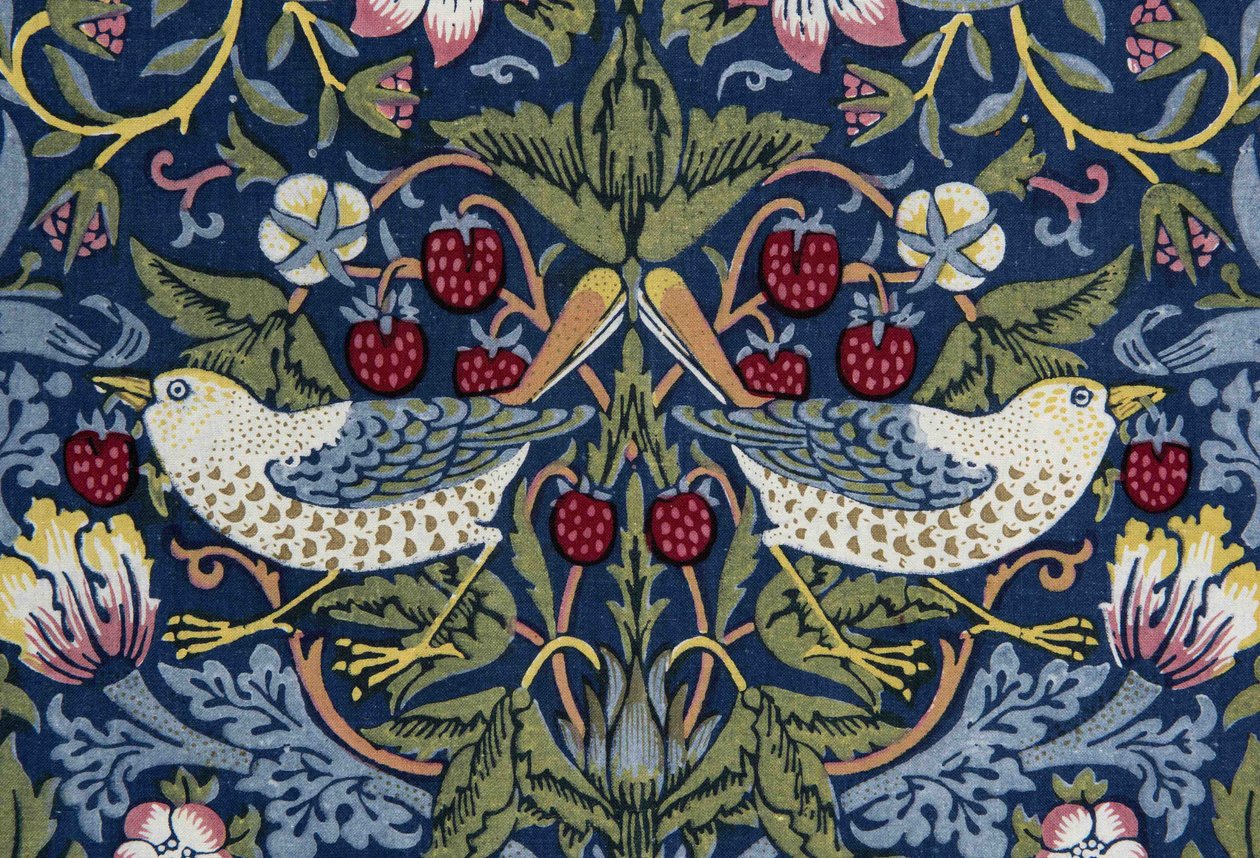 Decoratieve stof door William Morris Tapestry Works