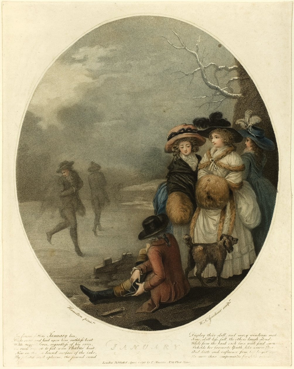 Januari door William Nelson Gardiner