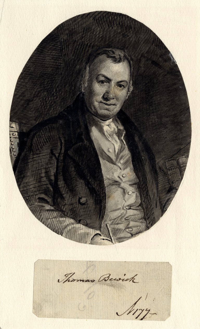 Portret van Thomas Bewick door William Nicholson